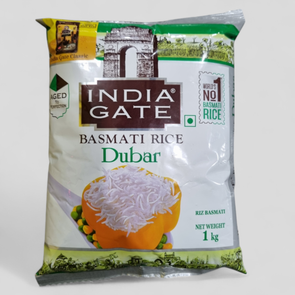 INDIA GET- BASMATI RICE -DUBAR-NET WT.-1KG